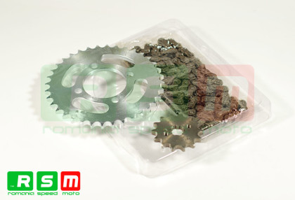 Kit lant+pinioane ATV 110cc(14Tx36T,420x108L)