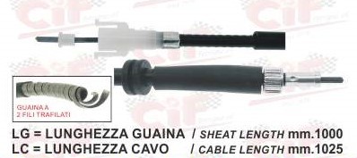 Cablu kilometraj Aprilia Habana Mojito Custom 50-125cc/RMS 1350