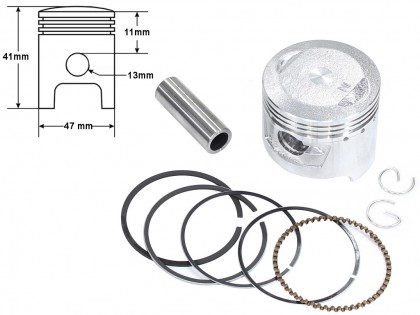 Piston 4T Atv/Moped 70cc
