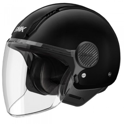 Casca moto deschisa neagra