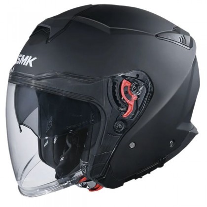 Casca moto deschisa negru mat